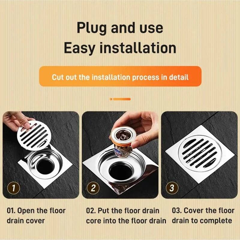 Universal double deodorant floor drain core - Image 8
