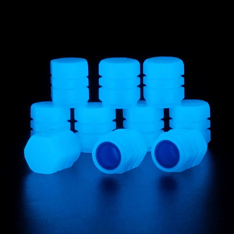 Universal Fluorescent Tire Valve Caps (4 PCS/Set) - Image 9