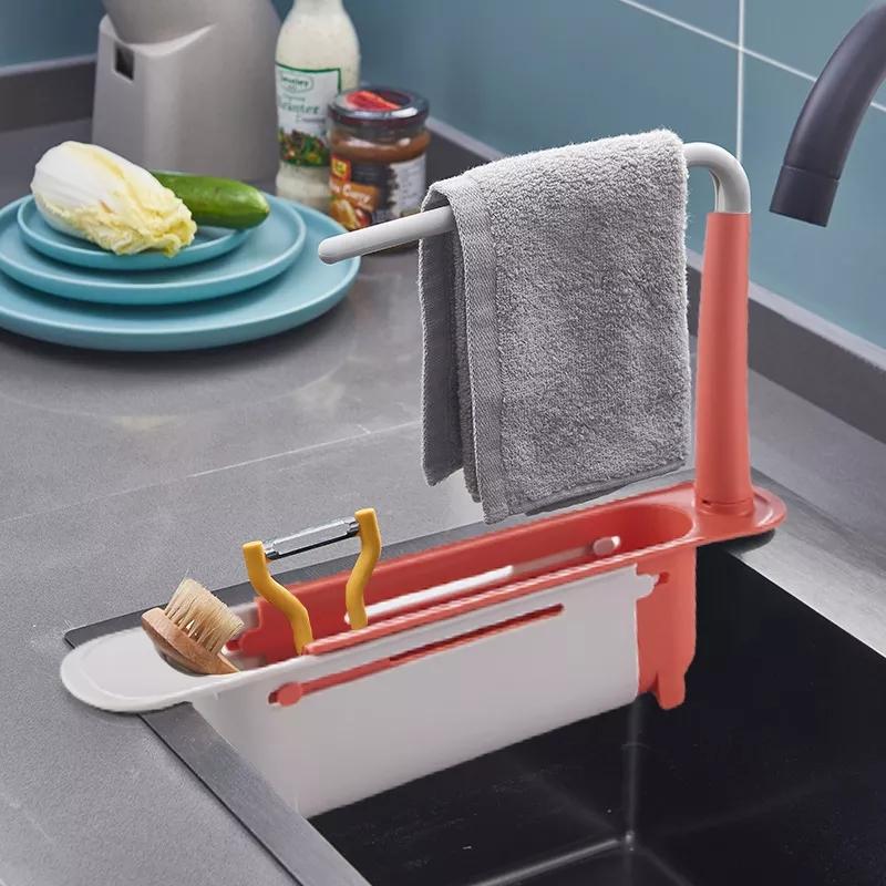 Updated Telescopic Sink Storage Rack - Image 5