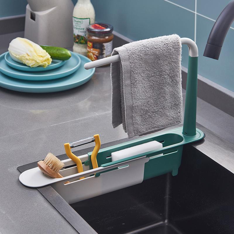 Updated Telescopic Sink Storage Rack - Image 6