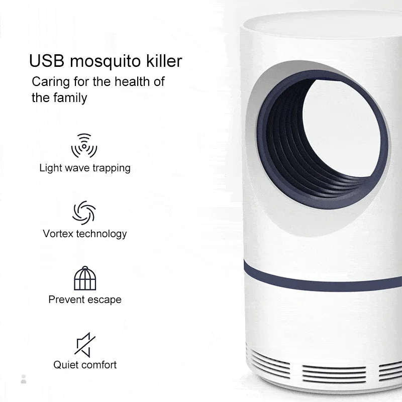 USB Photocatalytic Mosquito Killer Light - Image 2