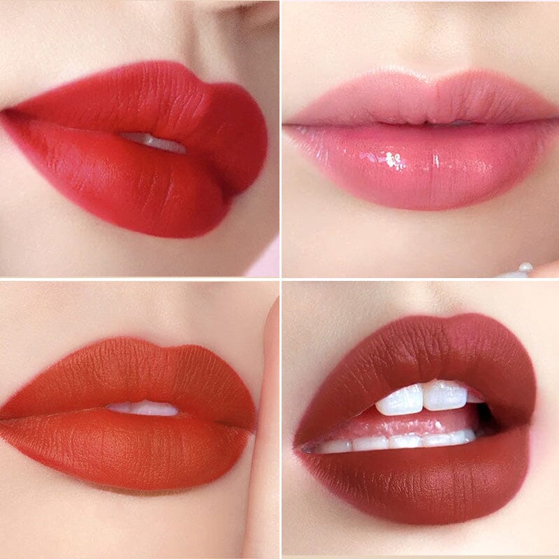 Velvet Matte Lipstick Set with Chain Bag - Image 7