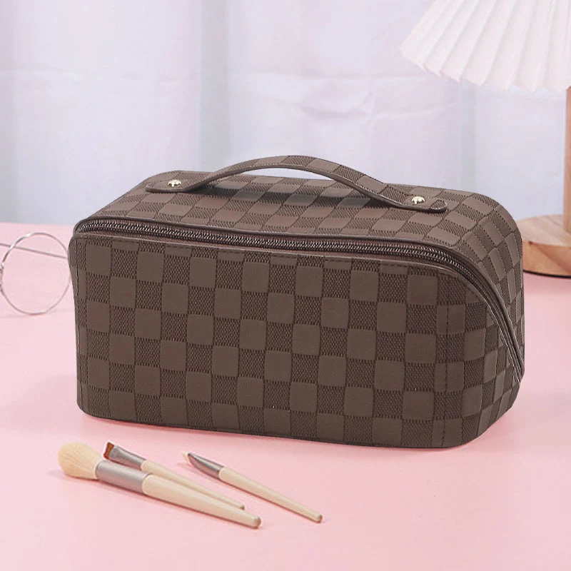 Vintage Check Cosmetic Bag - Image 14