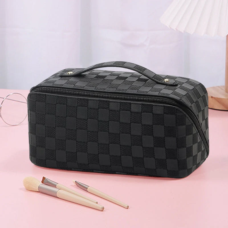 Vintage Check Cosmetic Bag - Image 15