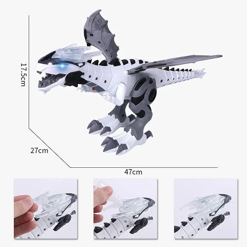 Walking Dinosaur-Dragon Hybrid Toy - Image 6