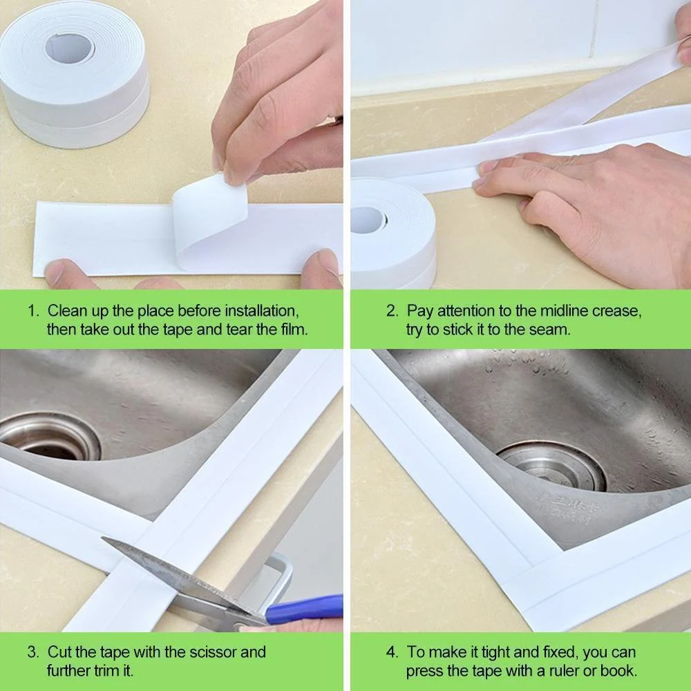Waterproof & Adhesive Caulk Strip - Image 2