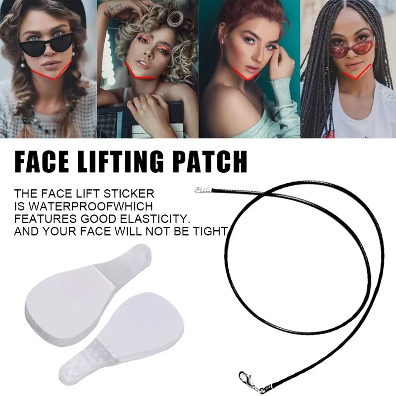 Waterproof Invisible Face Lift Stickers - Image 5