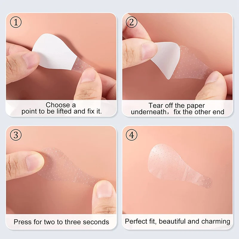 Waterproof Invisible Face Lift Stickers - Image 8