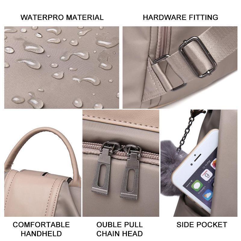 Waterproof Nylon Anti-theft Backpack - Image 5