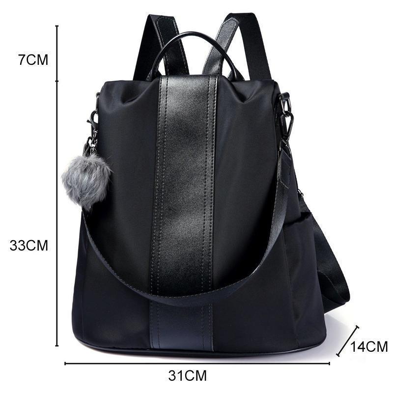 Waterproof Nylon Anti-theft Backpack - Image 6