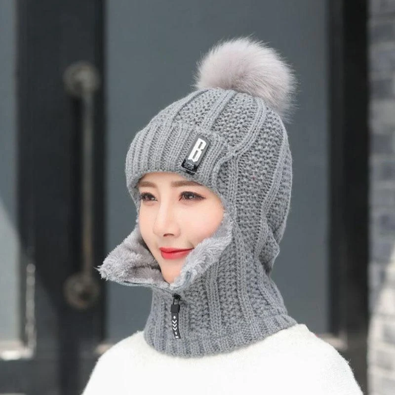 Winter Siamese Windproof Hat - Image 7