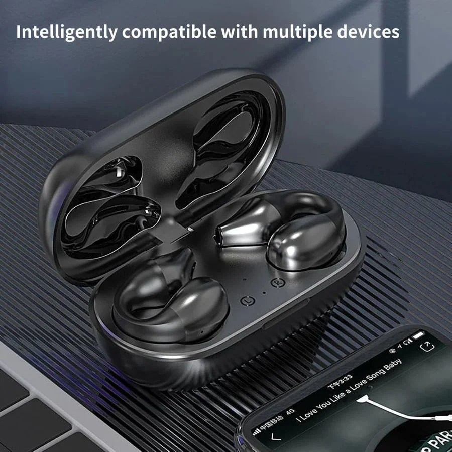 Wireless Ear Clip Bone Conduction Headphones - Image 5