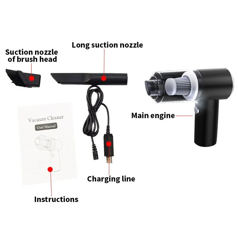 Wireless Handheld Car Vacuum Cleaner - Image 16