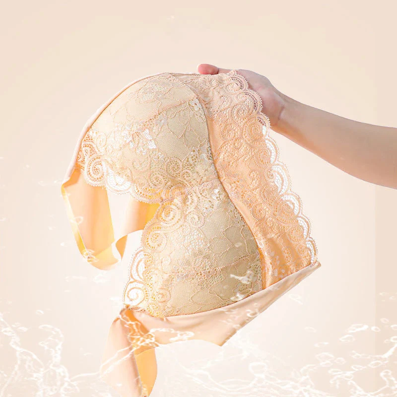 Wireless Push-up Bra In Lace - Image 14