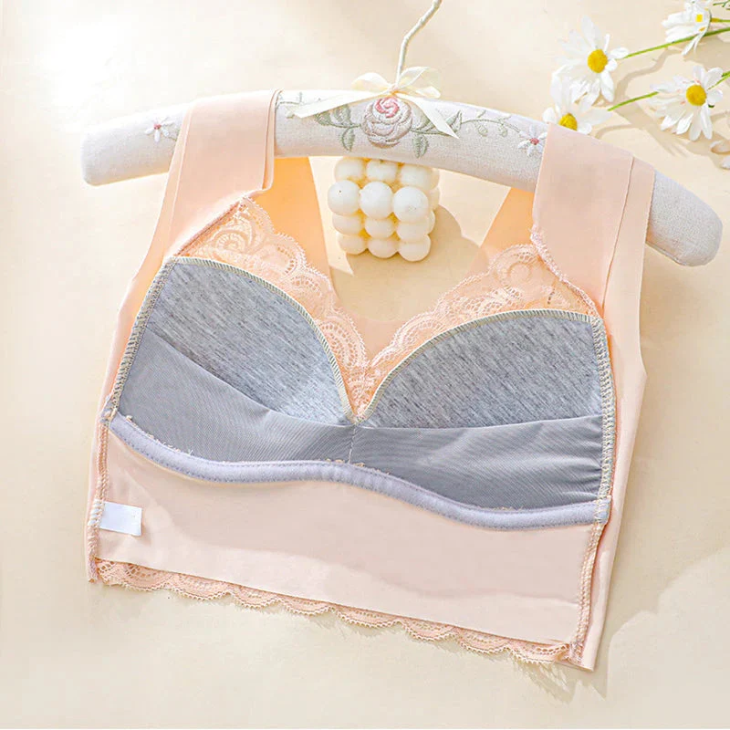 Wireless Push-up Bra In Lace - Image 15