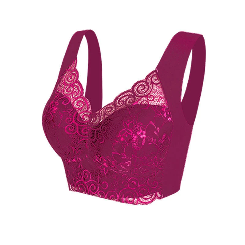 Wireless Push-up Bra In Lace - Image 3