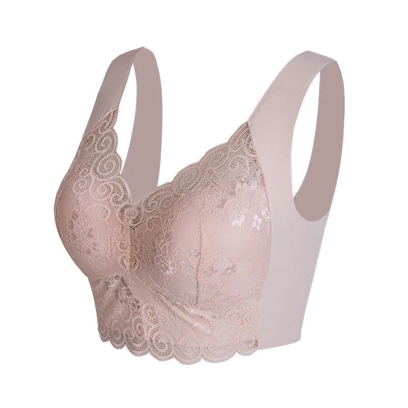 Wireless Push-up Bra In Lace - Image 5