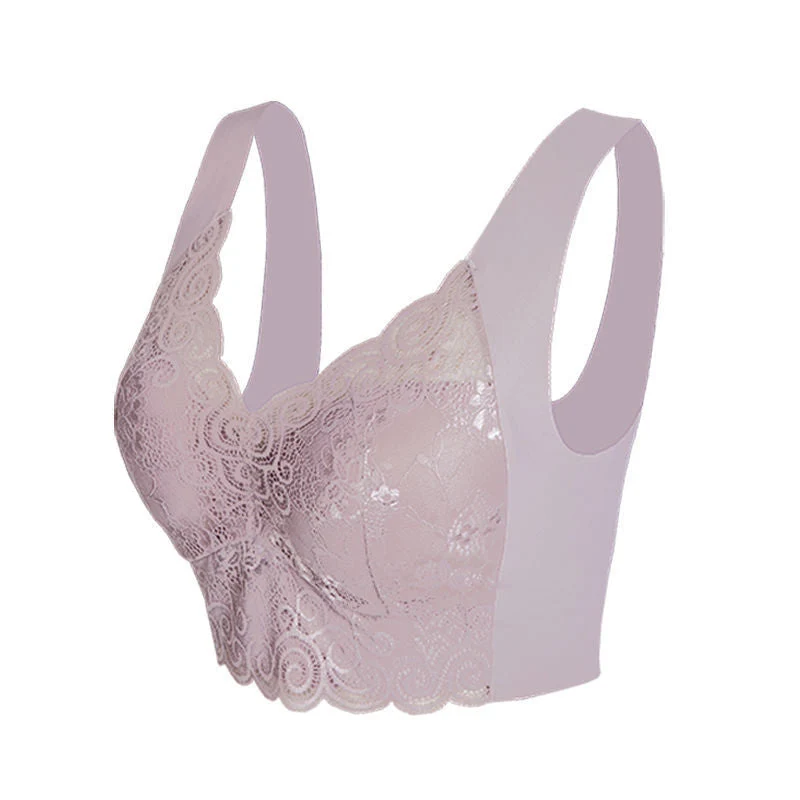 Wireless Push-up Bra In Lace - Image 8