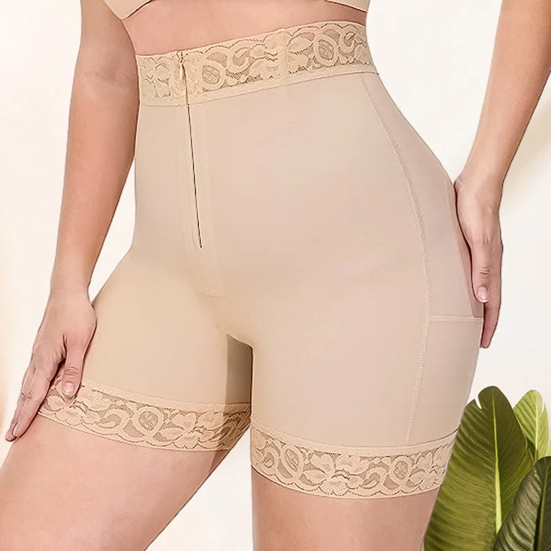Women Lace Body Shaper Butt Lifter Panty - Image 11