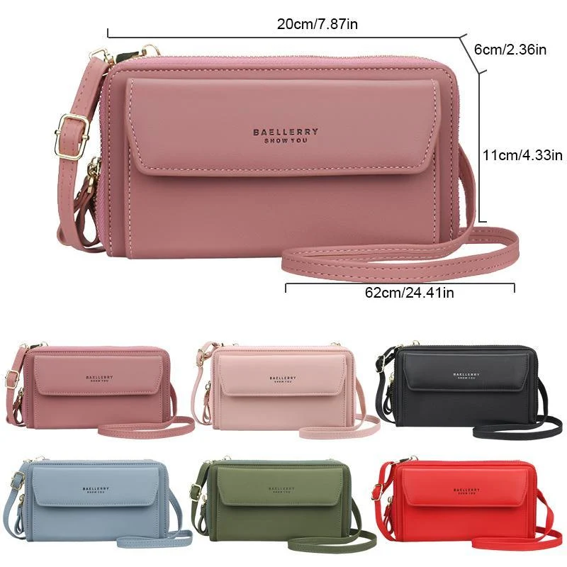 Women Large Capacity Phone Bag Crossbody Bag - Image 5
