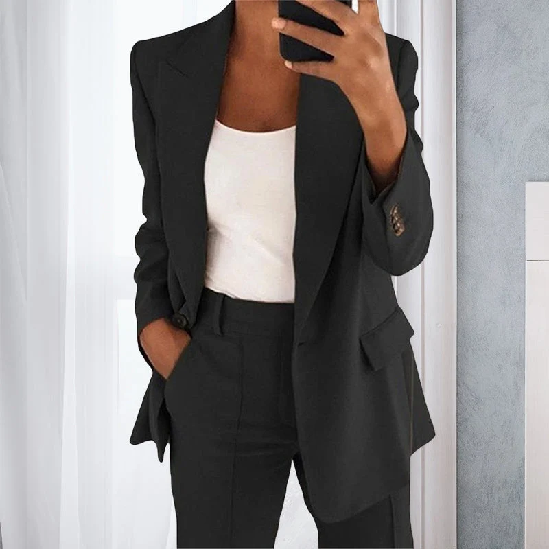 Women Long Sleeve Blazer - Image 10