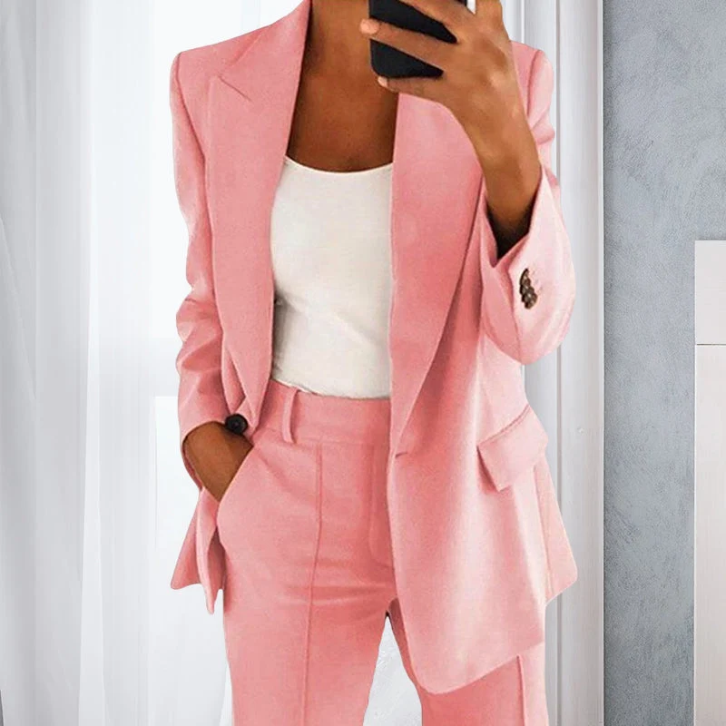 Women Long Sleeve Blazer - Image 11