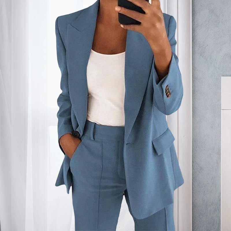 Women Long Sleeve Blazer - Image 8