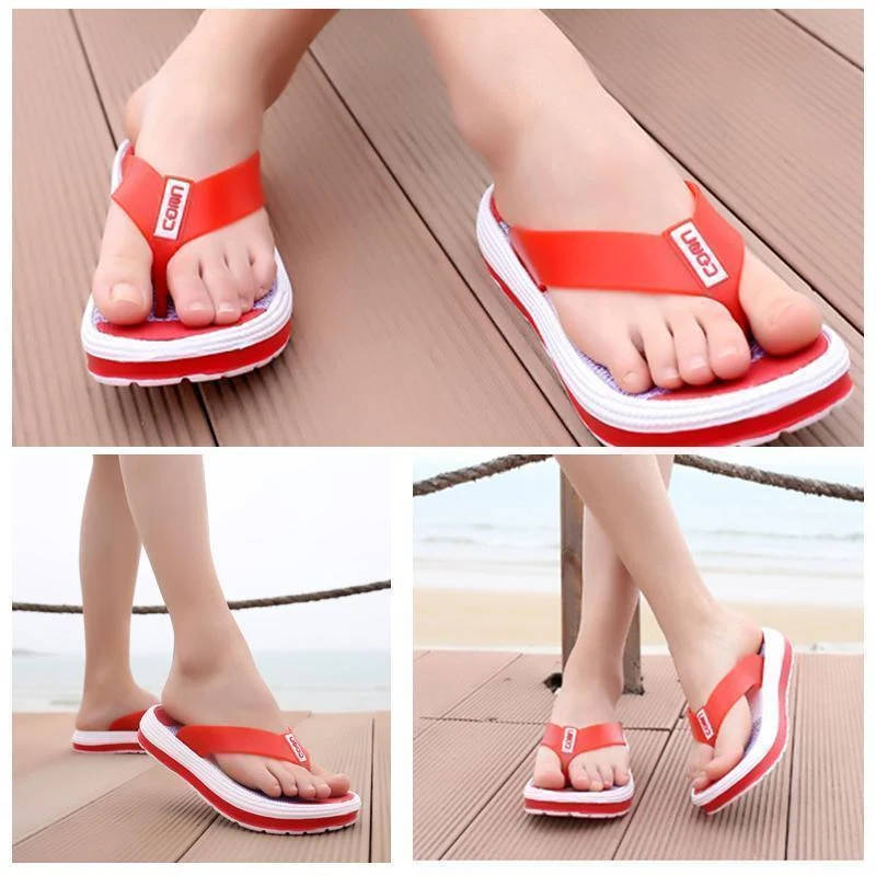 Women Soft Rainbow Flip-Flops Slippers - Image 10
