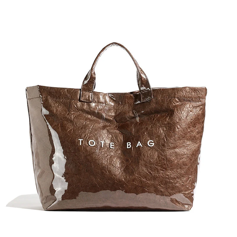 Women's Letters Print Tote Bag - Image 18