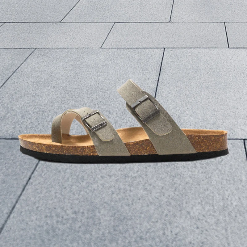 Women's Shoes with Natrual Soft Cork Footbed and Leather - Image 5
