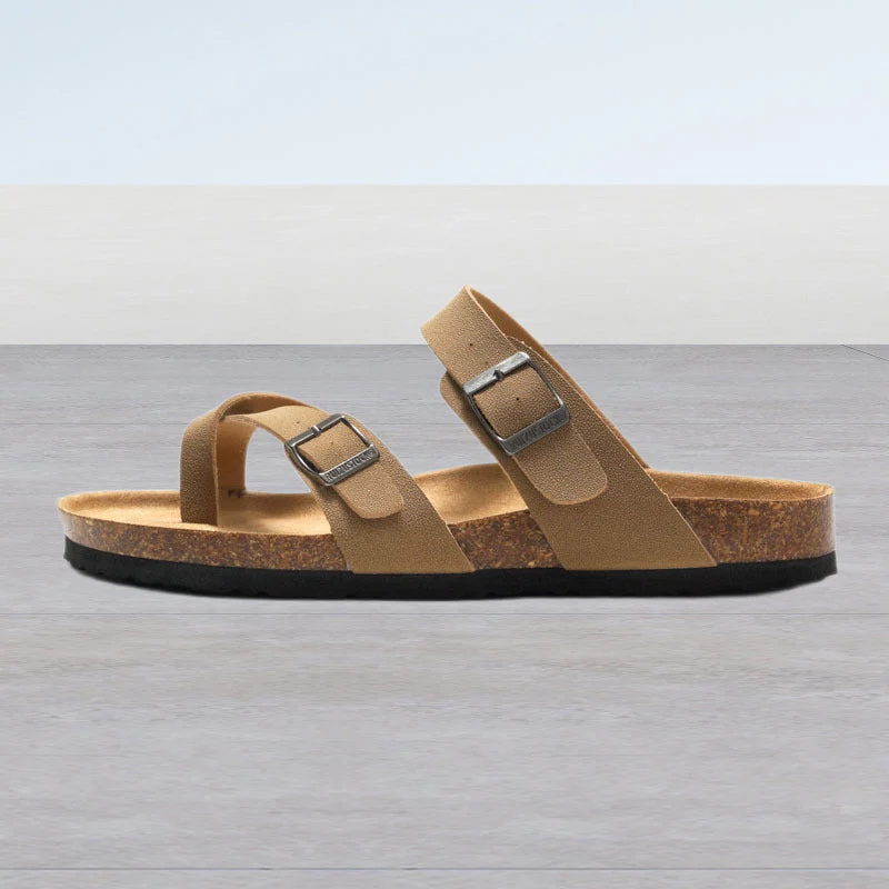 Women's Shoes with Natrual Soft Cork Footbed and Leather - Image 7