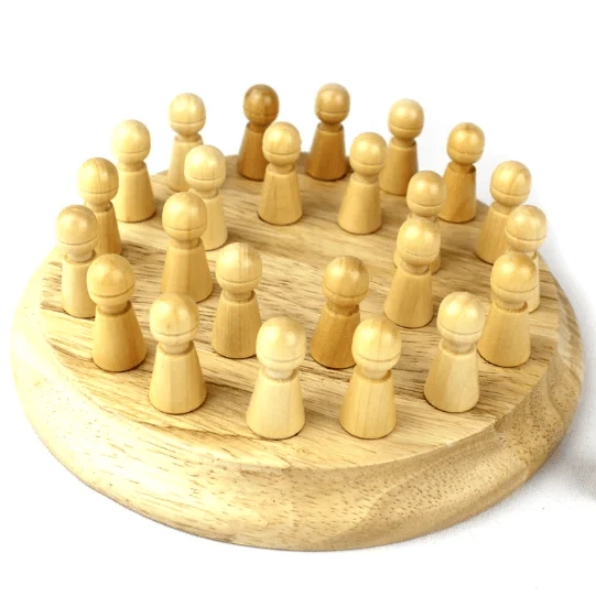 Wooden Memory Match Stick Chess - Image 6