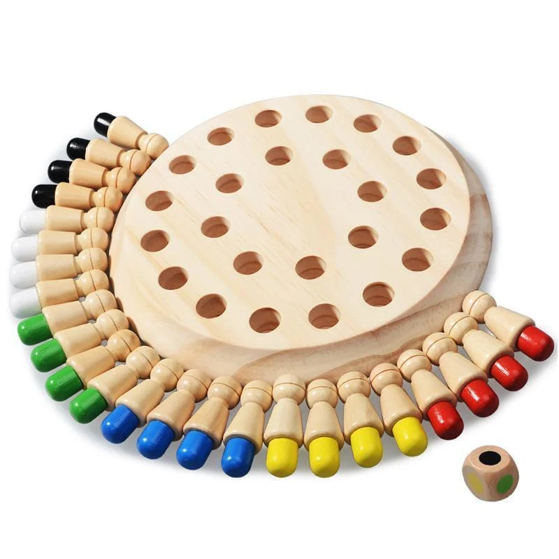 Wooden Memory Match Stick Chess - Image 7