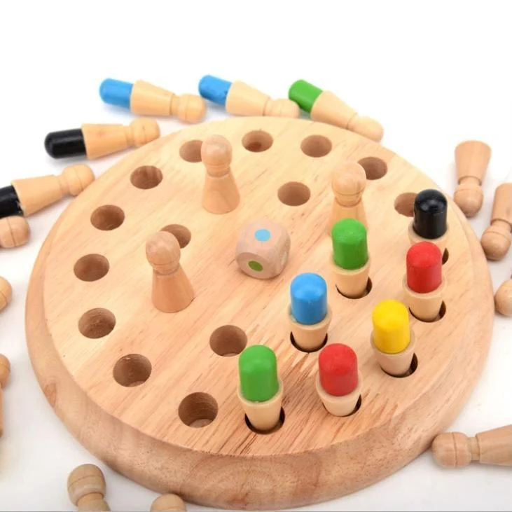 Wooden Memory Match Stick Chess - Image 8