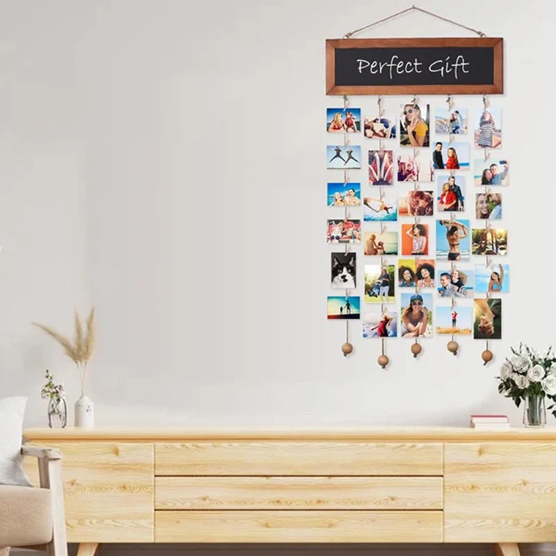 Wooden Picture Frames Collage Wall Decor - Image 3