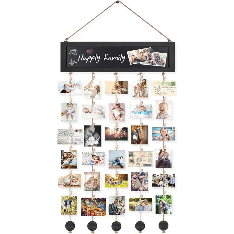 Wooden Picture Frames Collage Wall Decor - Image 9